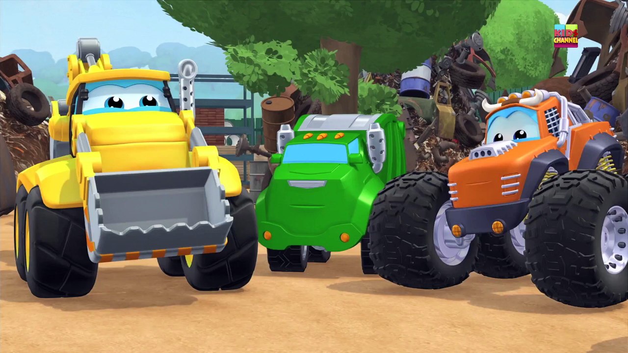 Chuck And Friends |  The Checkup  | Kids Videos  | Truck Videos For Kids   Toy Trucks   Kids Cartoon