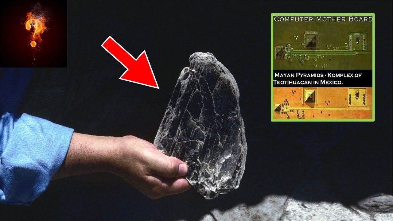 "Electrical Material" Found In The Pyramids?