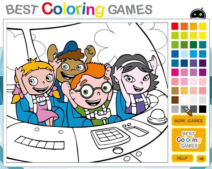 Little Einsteins June Leo Quincy Annie Rocket - Best Coloring Games