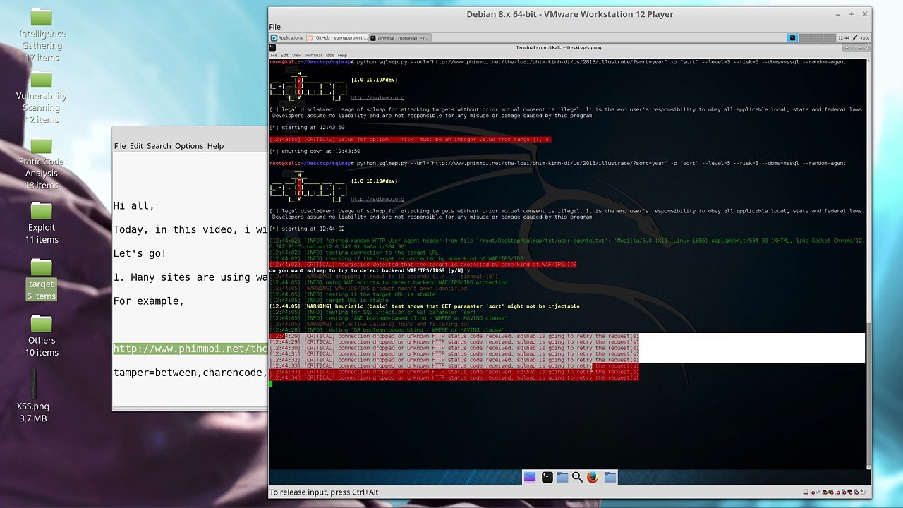 Alfa Metis Advanced technique- SQL injection && bypass WAF