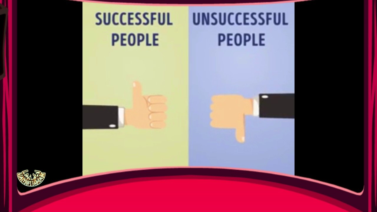 What is the Difference Successful  and Unsuccessful People