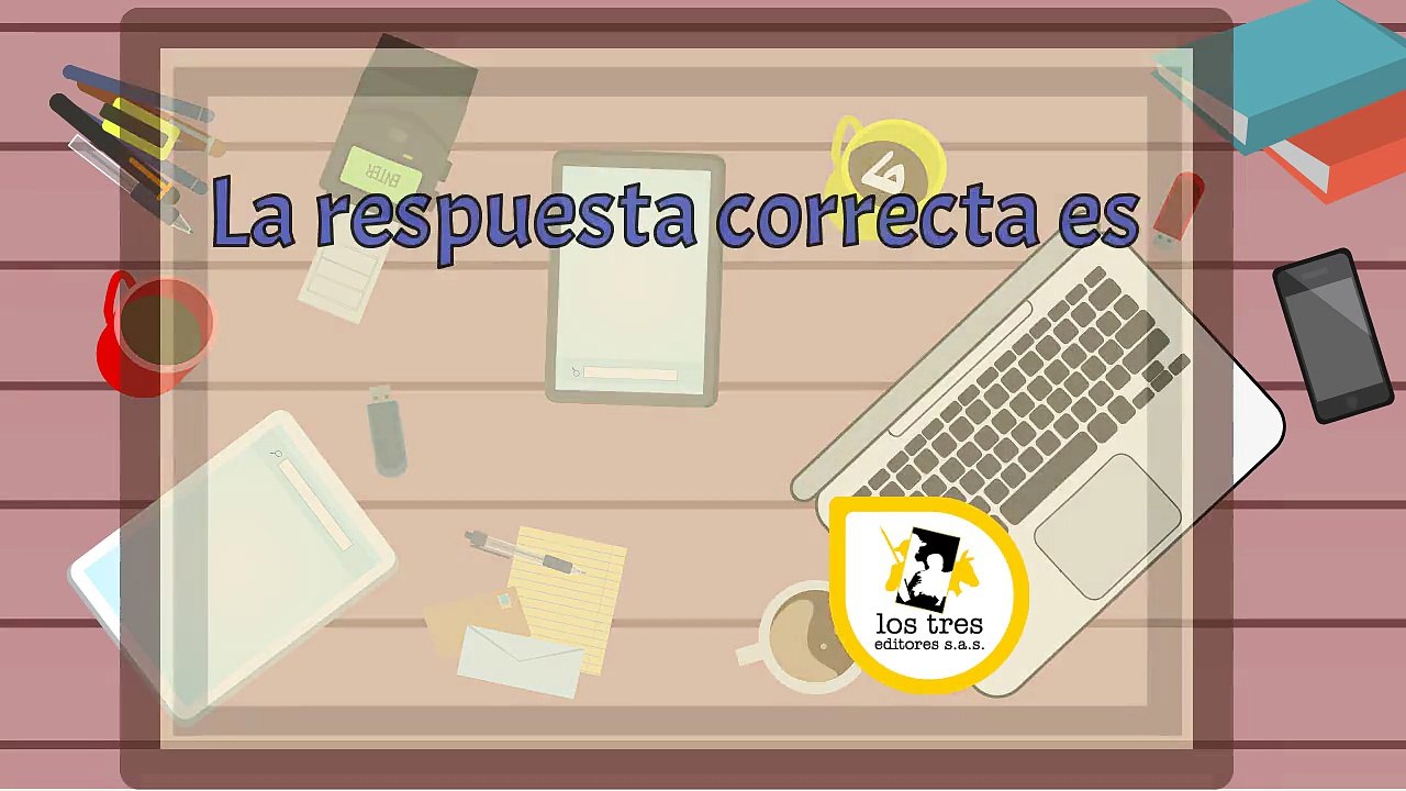 Pregunta 1 Matemáticas Grado 5 Los Tres Editores S.A.S.