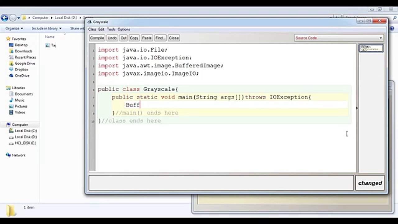 Java | How to convert color image into grayscale image