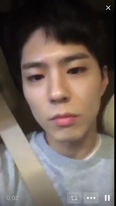 【直播】20170917朴寶劍推特直播