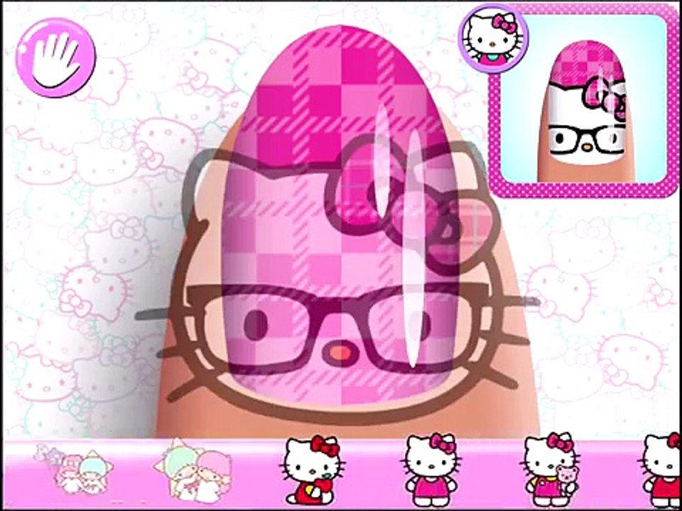Best Games for Kids HD - Salão de Beleza Hello Kitty iPad Gameplay HD