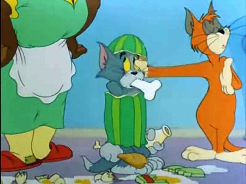 Tom and Jerry-Old Rockin' Chair Tom