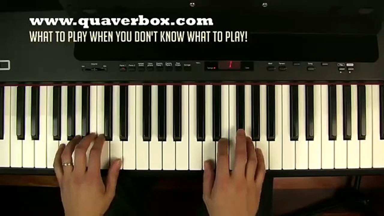 Piano Improvisation - What to Play When You Dont Know What to Play
