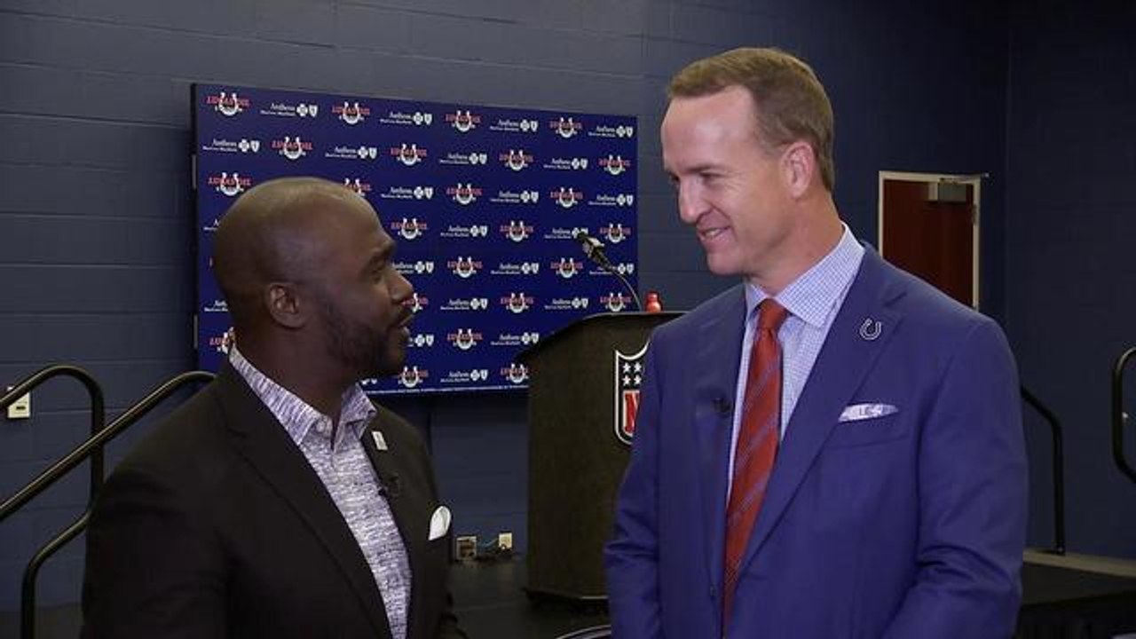 Peyton Manning on Colts retiring No. 18 : 'I'm humbled'