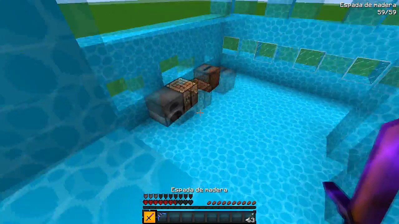 CASTILLO DE LAVA VS CASTILLO DE AGUA !! - MINECRAFT BATALLA DE CASTILLOS