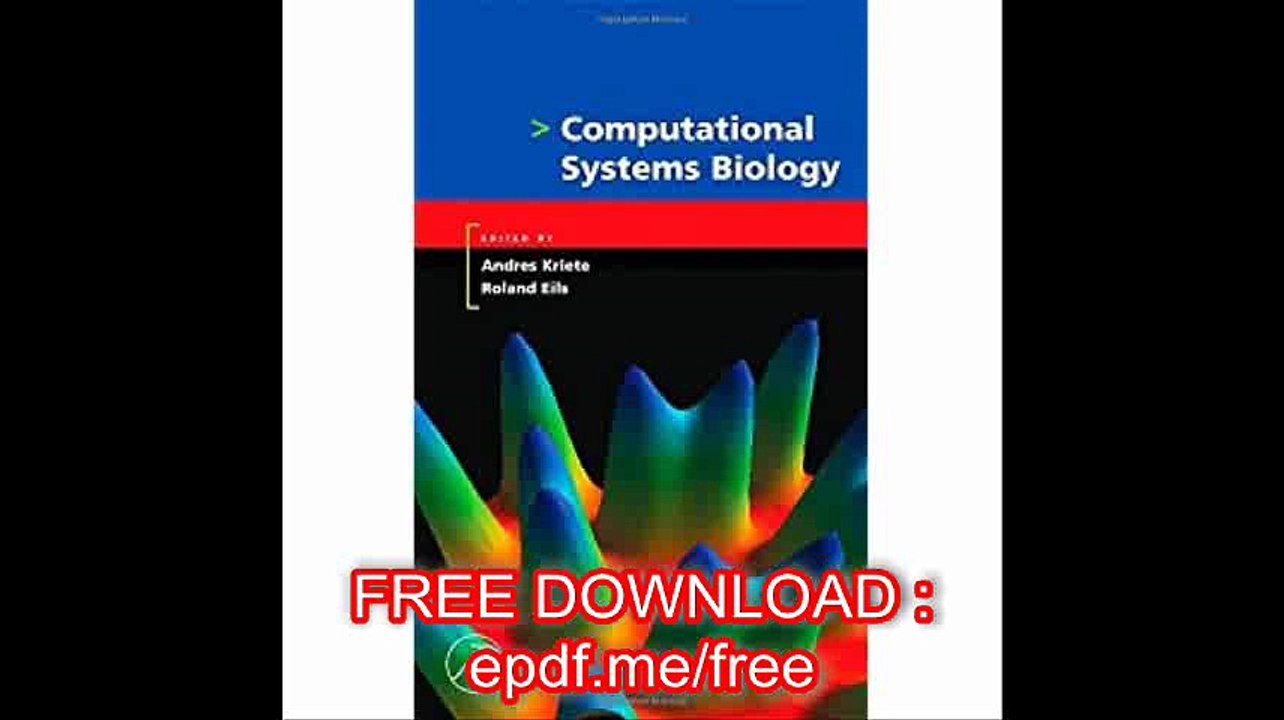 Computational Systems Biology