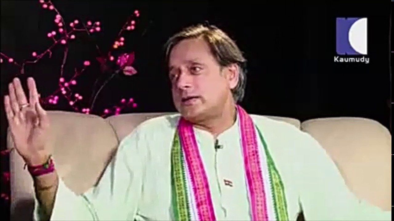 Dr. Shashi Tharoor's interview in Staight Line Malyalam