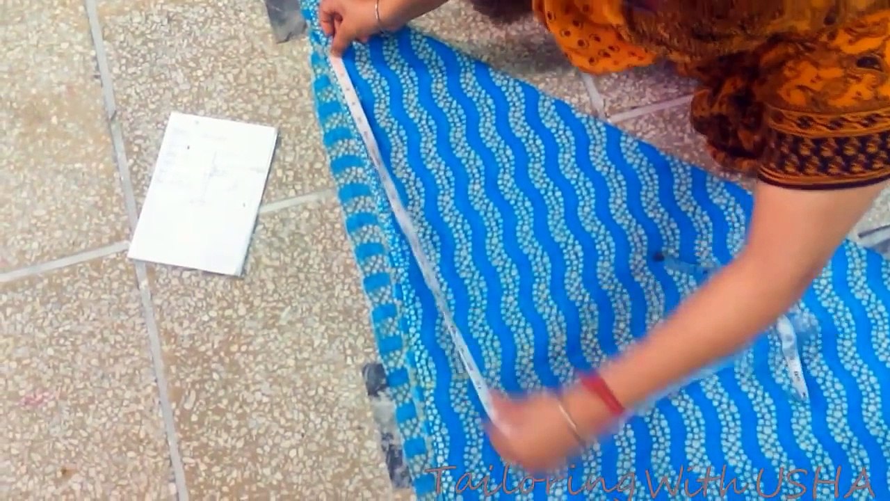 Dhoti Salwar Cutting - Tailoring With Usha