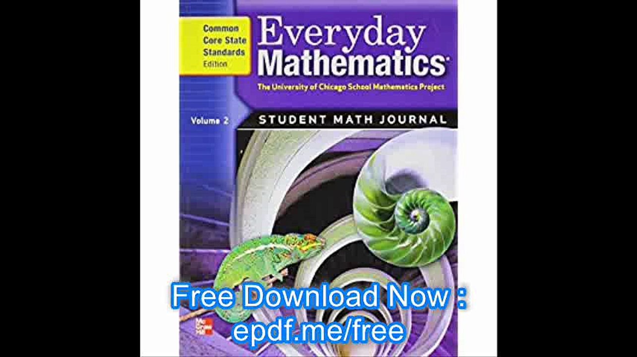 Everyday Math Student Journal 2, Vol. 2