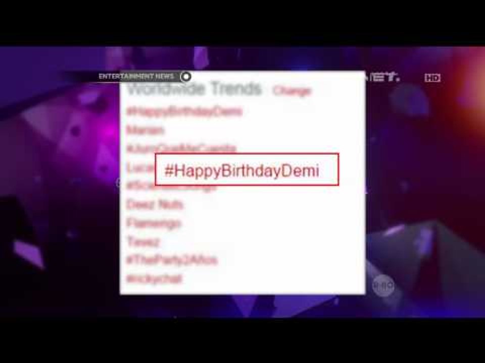 #HAPPYBIRTHDAYDEMI: Celebrating Demi's Special Day