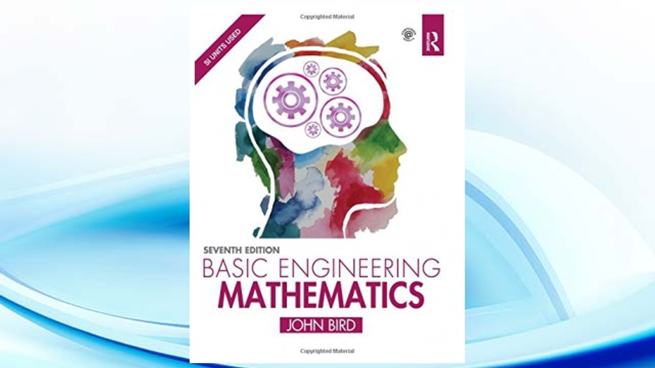Download PDF Basic Engineering Mathematics FREE