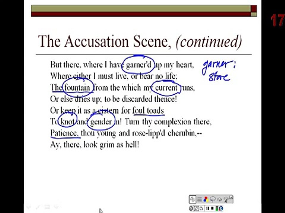 Othello and the Language of Shakespeare