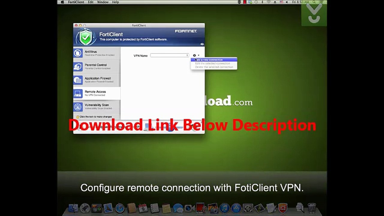 FortiClient 5.6.0 Build 703 + Full Version [Mac OS X]