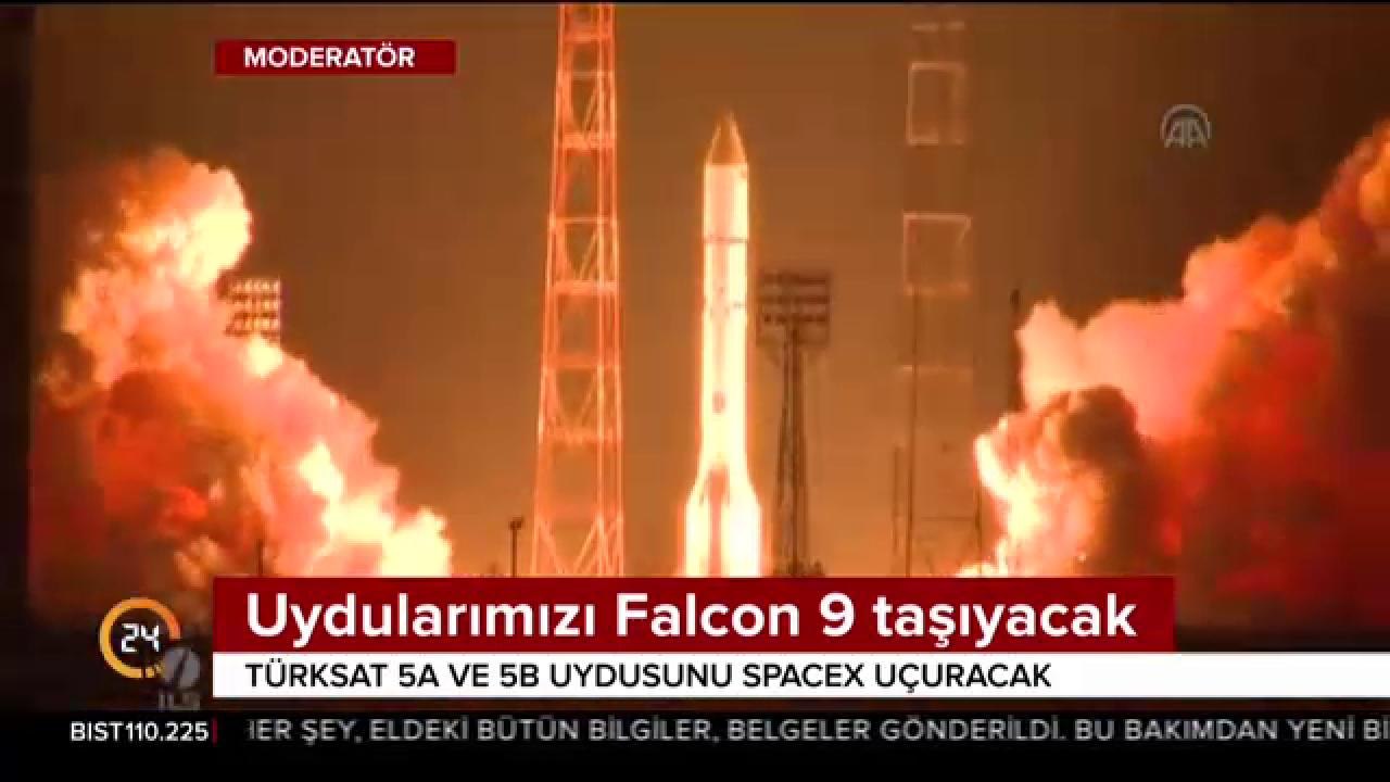 Uydularımızı Falcon 9 taşıyacak