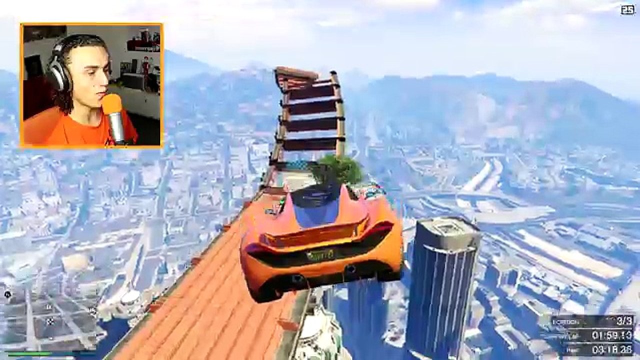 MEGA MEGA MEGA RAMP! (GTA 5 Funny Moments)
