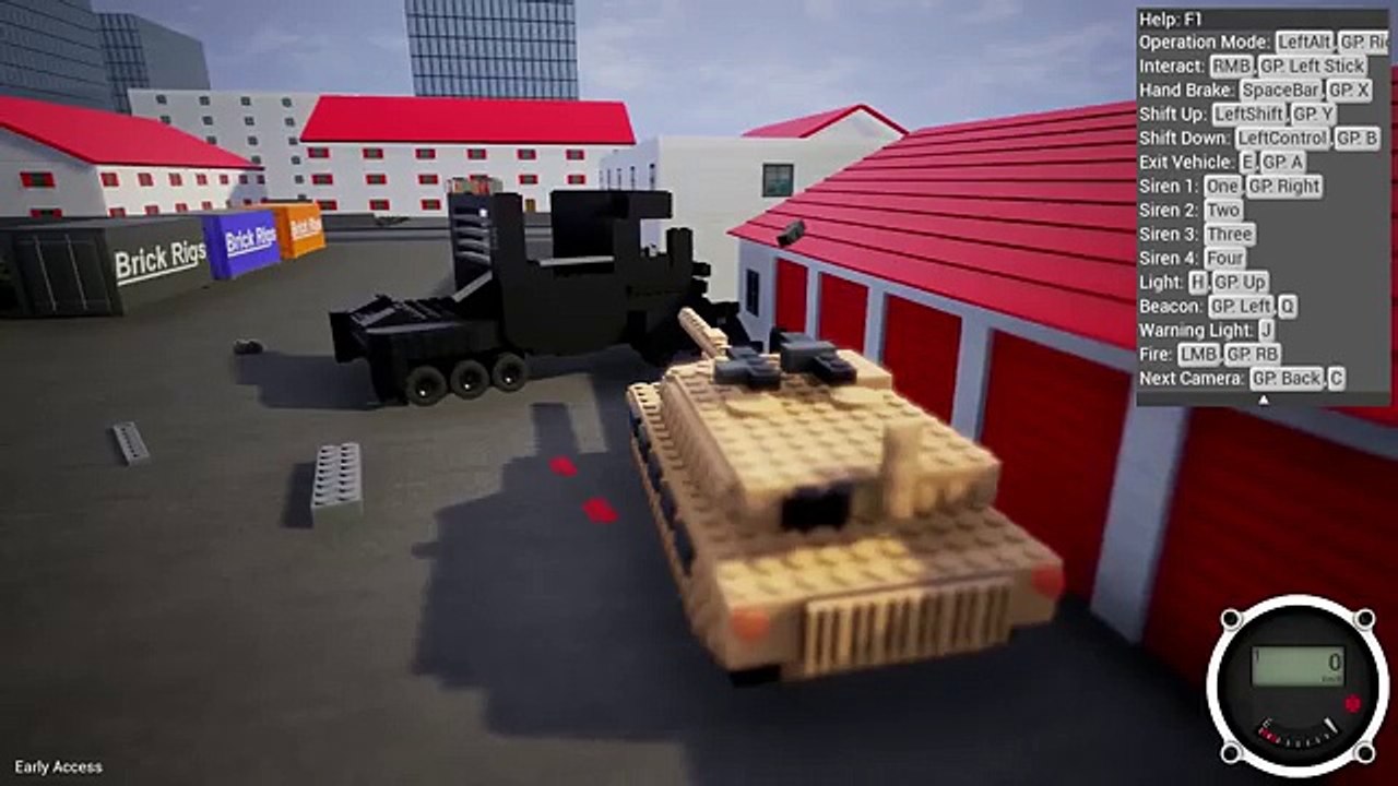 Train Vs Zombie Buster - Brick Rigs Gameplay - EP 5