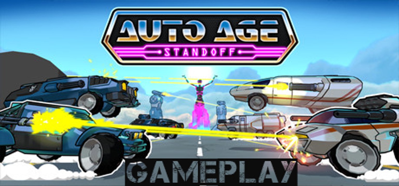 Auto Age: Standoff - Gameplay (80s-style car combat)