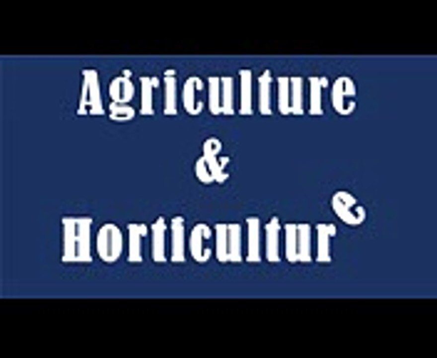 Difference Between Agriculture and Horticulture - Agriculture  VS  Horticulture