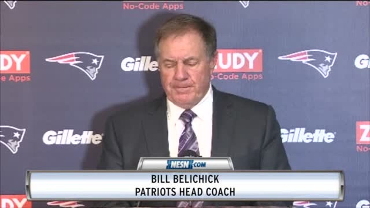Bill Belichick Postgame Presser