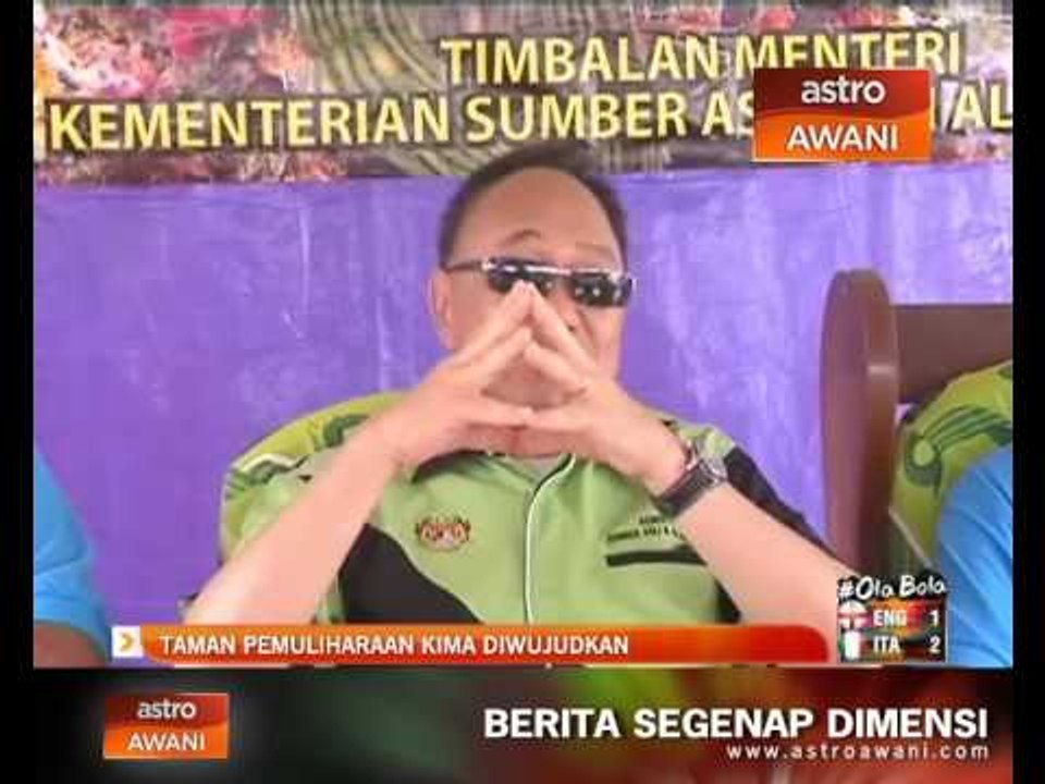 Taman pemuliharaan kima diwujudkan