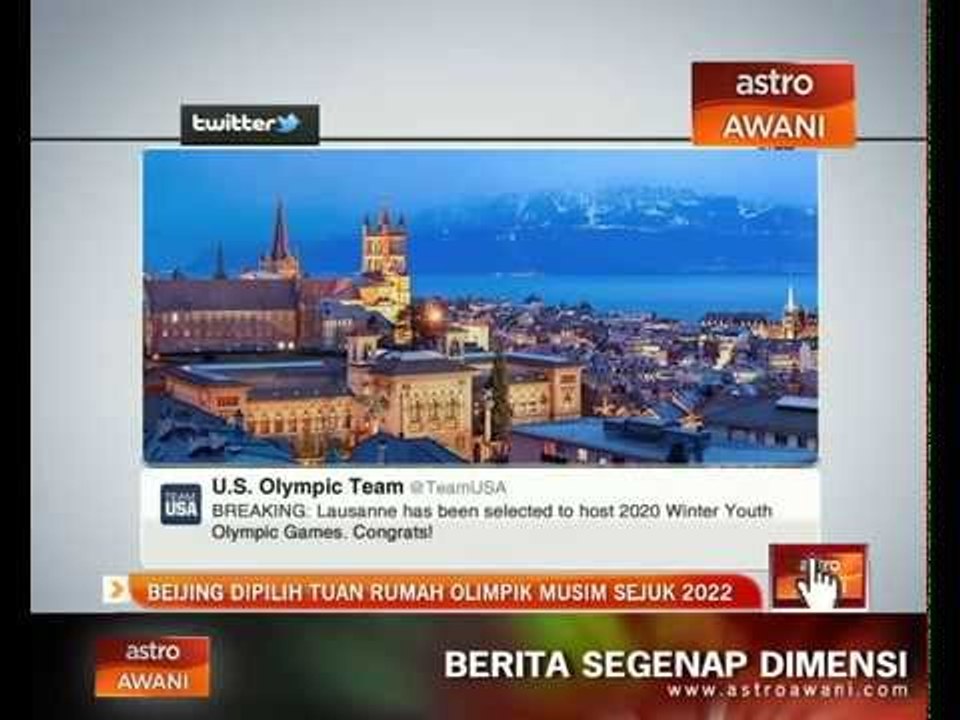 Beijing dipilih tuan rumah Olimpik Musim Sejuk 2022