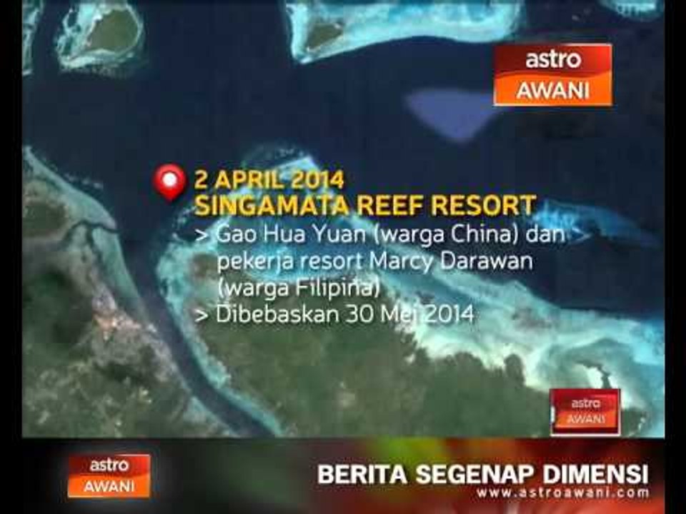 Kes-kes penculikan di perairan Pantai Timur Sabah