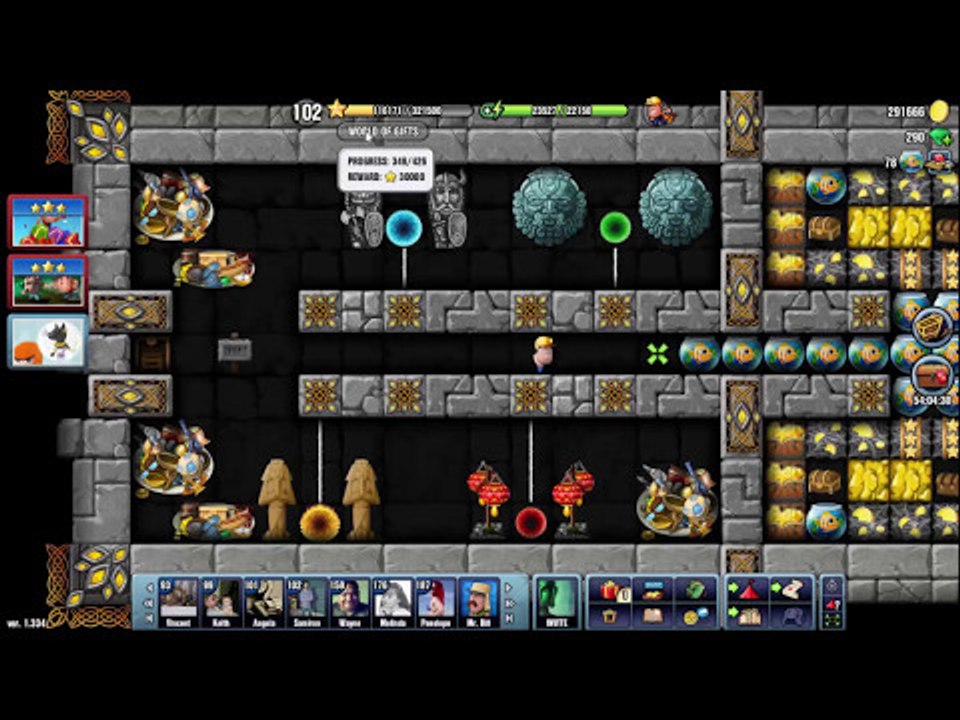 Diggy's Adventure World Of Gifts 4TH BIRTHDAY Level 102 Use Of Birthday Keys