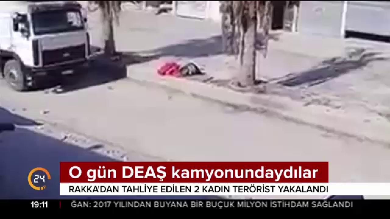 DEAŞ kamyonundaydılar