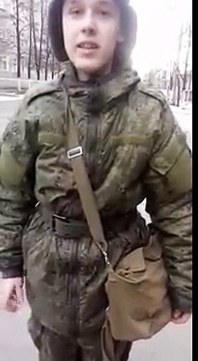 Это настоящий российский солдат!