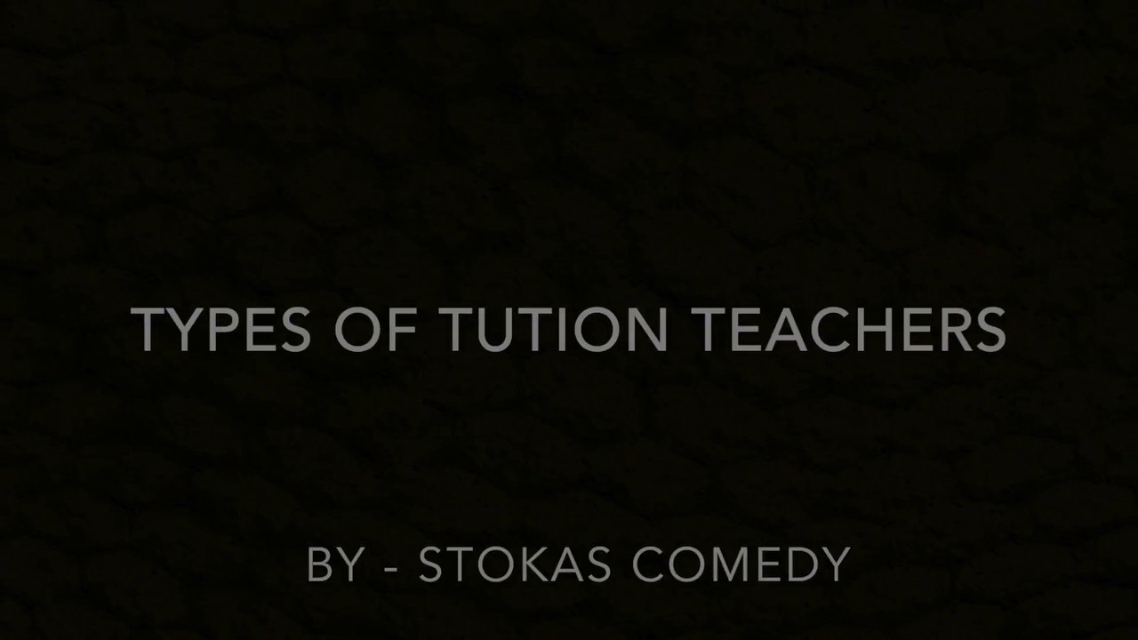 Types of Tution Teachers