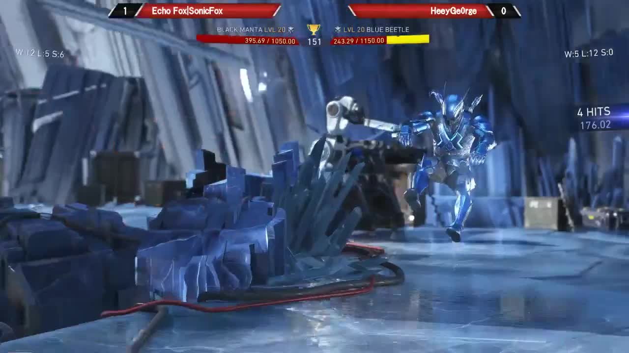SonicFox dominating with Black Manta