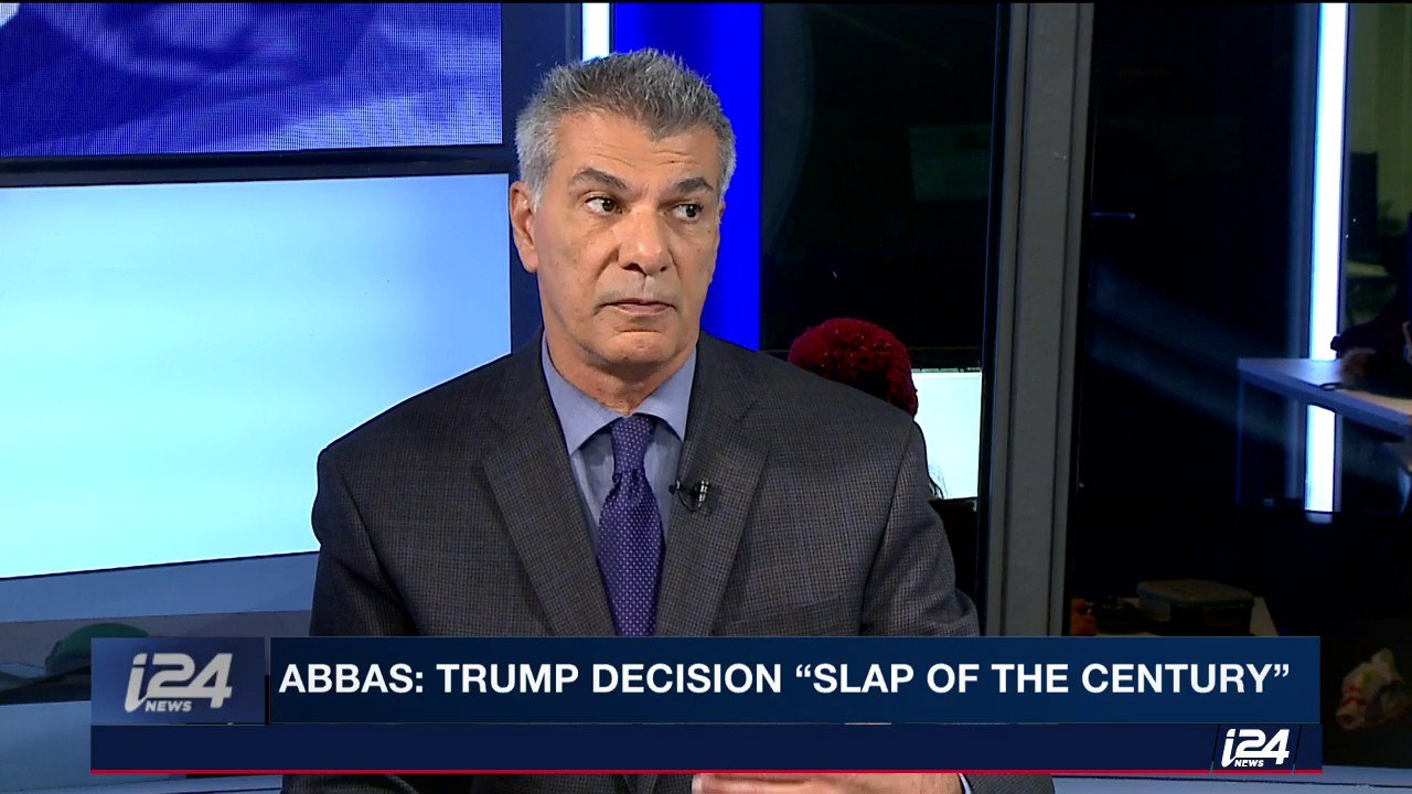 What did the Arabic slang in Abbas' speech mean?