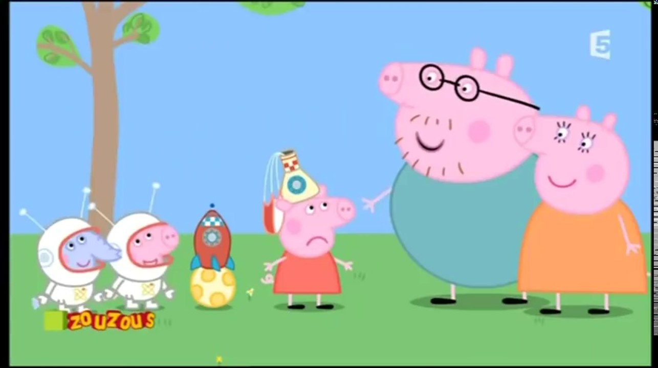 peppa pig français - épisode  "Mission Spatial"  french 2018