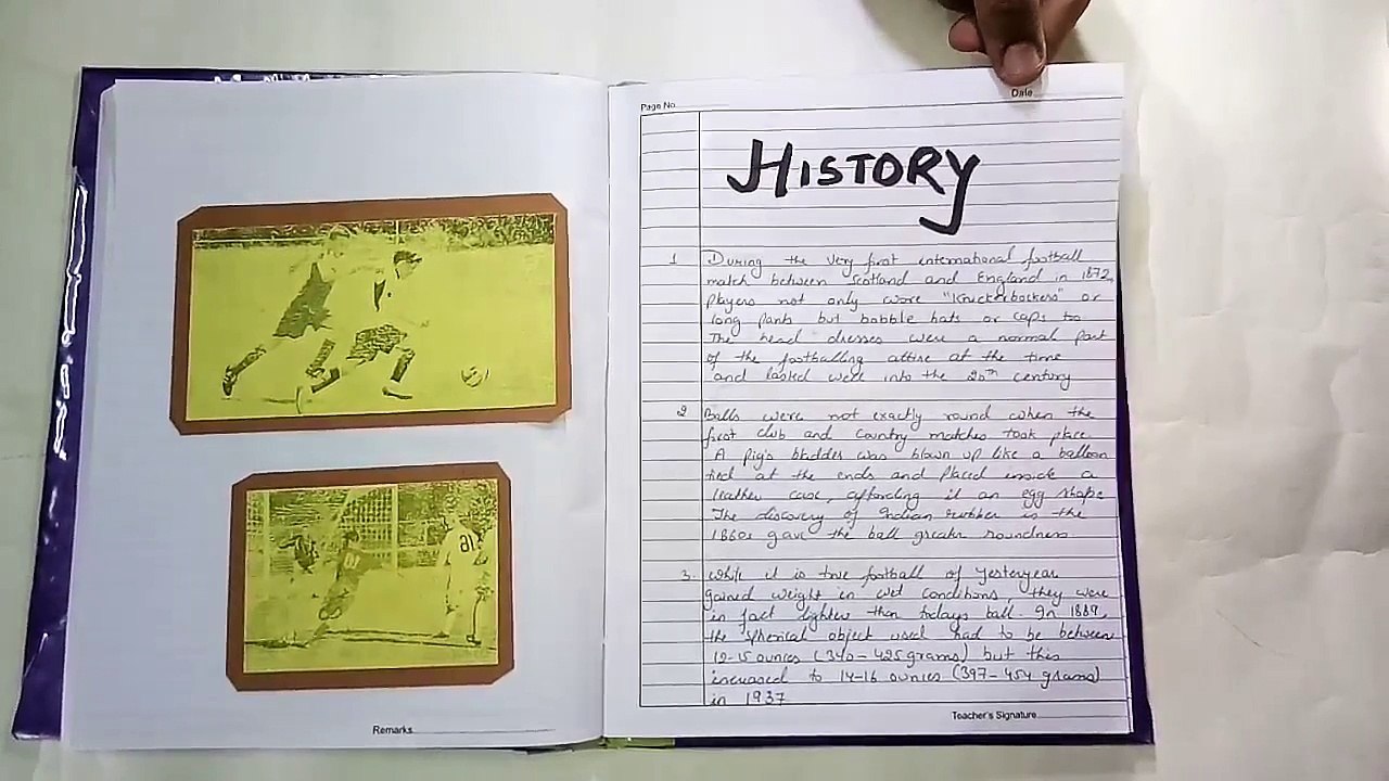 Physical education project for class 12th(Topic:Football)