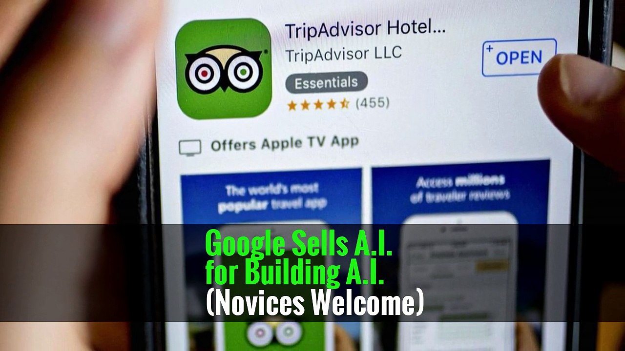 Google Sells A.I. for Building A.I. (Novices Welcome)