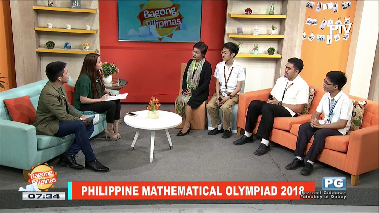 ON THE SPOT: Philippine Mathematical Olympiad 2018