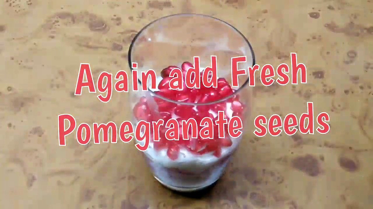 Weight Loss Recipe Pomegranate Parfait- HOW TO LOO