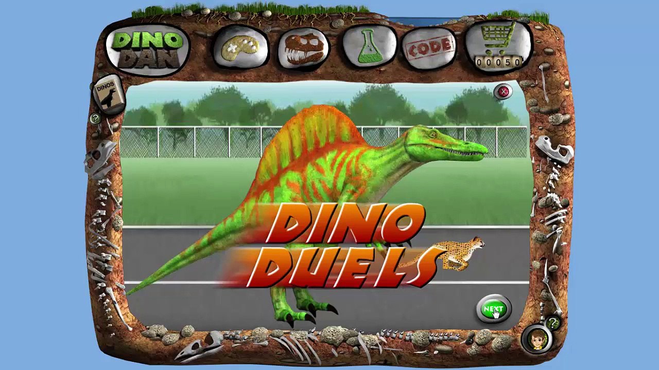 DINO DAN : DINO DUELS #35 - Euoplocephalus VS Chicken +Make for Kids