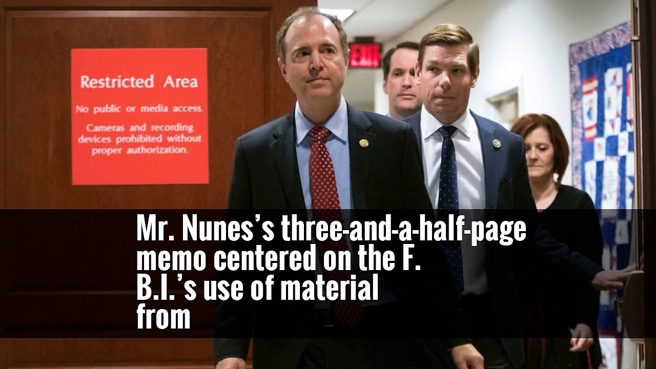 Committee Votes to Release Democratic Rebuttal to G.O.P. Russia Memo