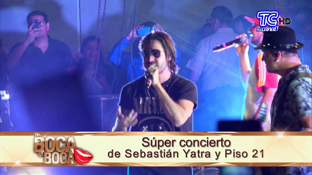 Súper concierto de Sebastián Yatra y Piso 21