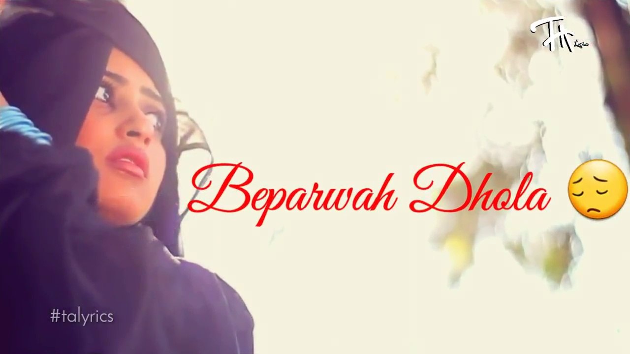 Mohsin Abbas Haider - Beparwah Dhola (Lyrics) | Sajal Ali, Nabeel Qureshi