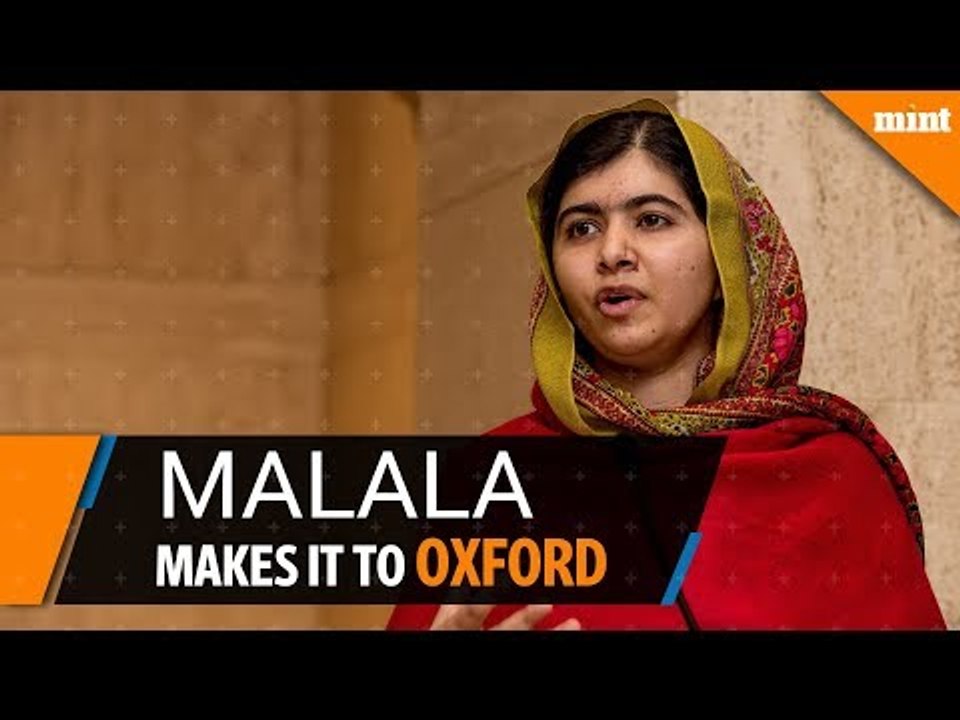 Malala wins place at Oxford University