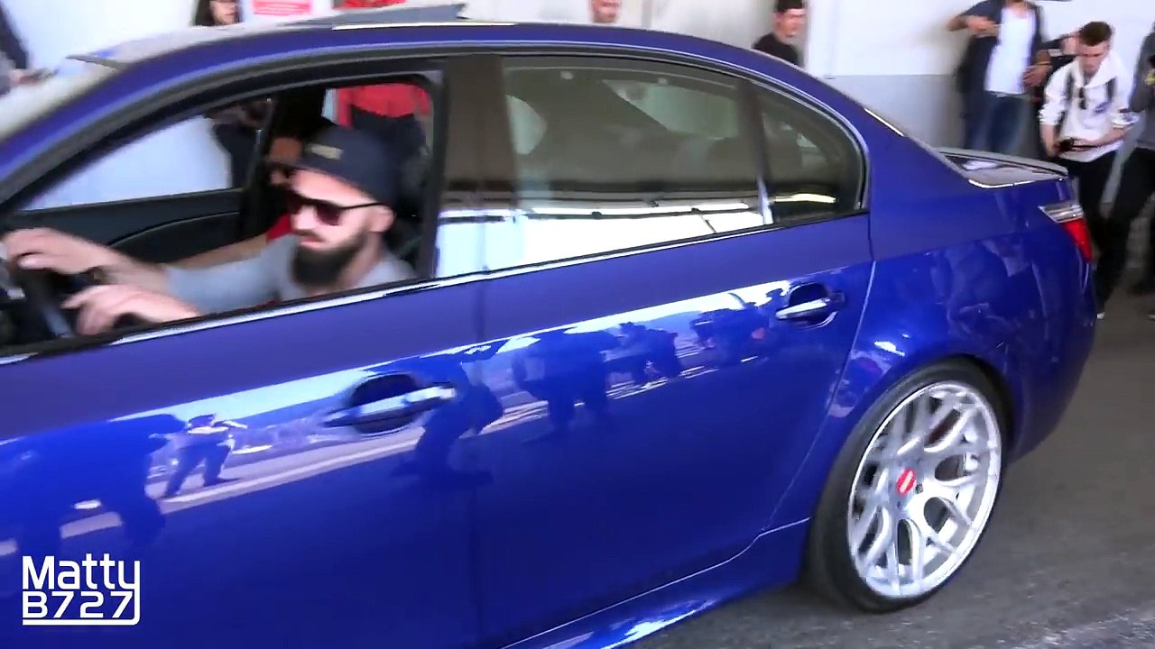 BURNOUTS & MADNESS in a Tunnel!! - CRAZY Tuned Cars LOUD Sounds, Launch Controls & Accelerations!!