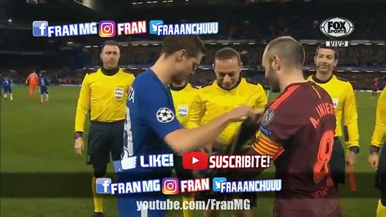 Canción Chelsea vs Barcelona 1-1 (Parodia Luis Fonsi, Demi Lovato - Échame La Culpa)