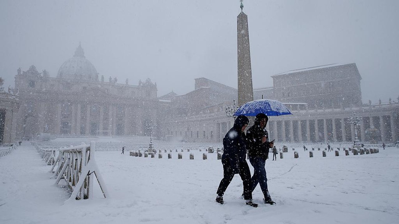 Rendkívüli hideg Európában