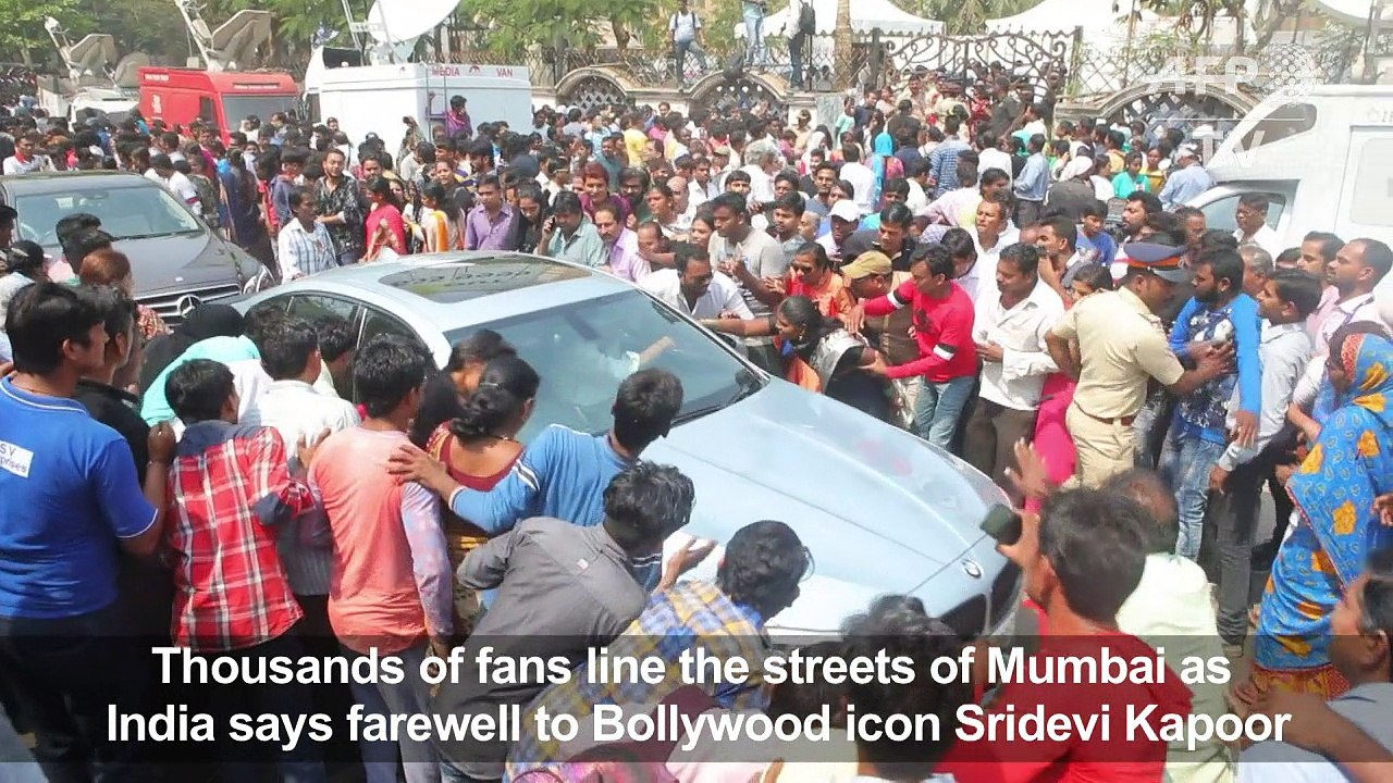 India says farewell to Bollywood icon Sridevi